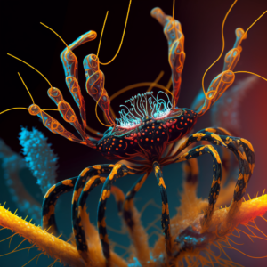 illustration insecte cordyceps